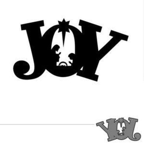 Joy Nativity Word Metal Cutting Dies Cut Scrapbook Card Making Paper Craft in Saudi Arabia