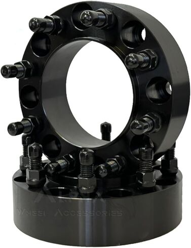 4 Wheel Adapters 8x6.5 to 8x180 Hub Centric 2" Thick for Chevy GMC 2500 HD 3500 in Saudi Arabia