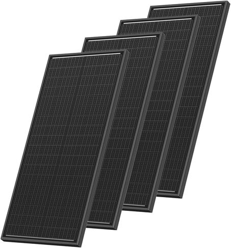 100 Watt Solar Panel 12V/24V High-Efficiency Monocrystalline Solar Panel, 12BB Solar Cells, for Home RV Marine Farm Battery and Other Off-Grid Applications in Kuwait