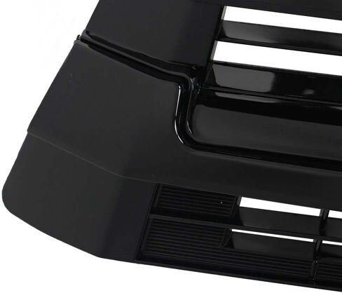 Front Upper&Lower Gloss Black Grill Grille for 2017 2018 2019 Toyota Highlander in Kuwait