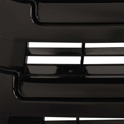 Front Upper&Lower Gloss Black Grill Grille for 2017 2018 2019 Toyota Highlander in Kuwait
