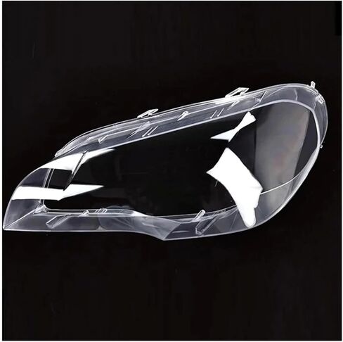 Compatible For BMW X5 E70 2007-2013 Car Front Headlight Shell Transparent Headlamp Cover Replace Original Lampshade Housing Lens(Left side) in Saudi Arabia