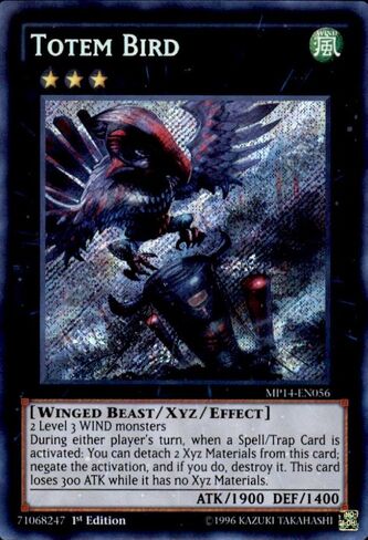 يو غي أوه! - طائر الطوطم (MP14-EN056) - Mega Pack 2014-1st Edition - Secret Rare in Saudi Arabia
