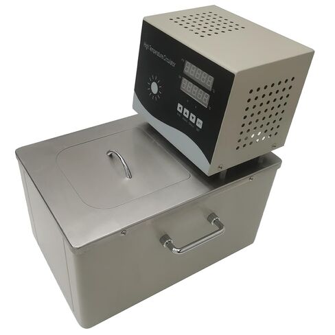 220V 10L Thermostatic Oil Water Circulating Heater Bath Heating Circulator Digital high Temperature Control Accuracy 0~300℃ in Kuwait