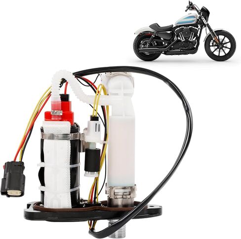 75305-07A 75268-07F Fuel Pump Module Assembly Compatible with 2007-2019 Harley-Davidson Sportster 883 1200, Replace for 75268-07, 75301-07, 75304-07A, 61015-04A, 6993-03-045, 25386438-03, 1067-CH in Saudi Arabia