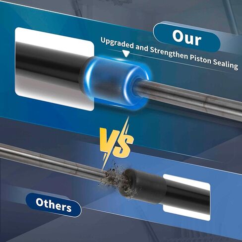 Front Hood Lift Supports Struts for Volkswagen Golf 8 MK8 R 2022-2024 Gas Spring Shocks with Mounting Brackets in Kuwait