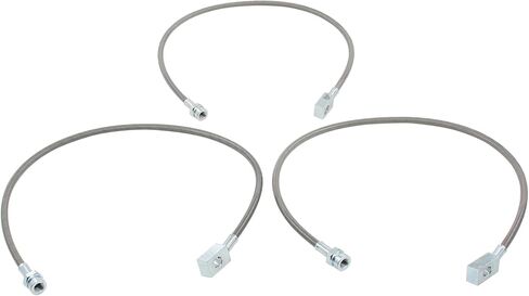 Front and Rear Extended Stainless Brake Lines for Jeep Wrangler TJ YJ 1987-2006, Cherokee XJ 1984-2001 in Saudi Arabia