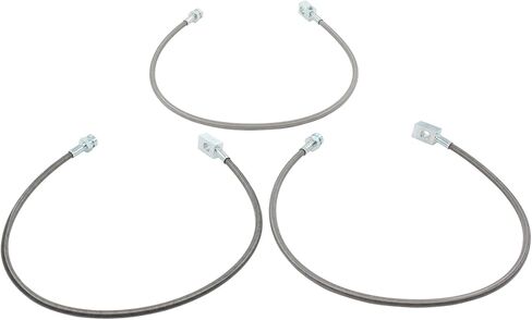 Front and Rear Extended Stainless Brake Lines for Jeep Wrangler TJ YJ 1987-2006, Cherokee XJ 1984-2001 in Saudi Arabia