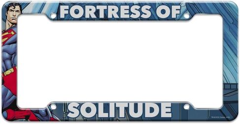 GRAPHICS & MORE Superman Fortress of Solitude License Plate Tag Frame in Saudi Arabia