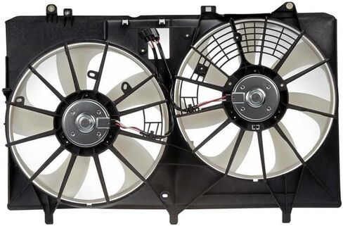 Engine Cooling Fan Assembly 1PC Replaces 163610P150, 163610P160 Compatible with Sienna 2012 2013 2014 2011 2015 2016 Compatible with RX350 2012 2013 2014 2010 2011 2015 in Saudi Arabia