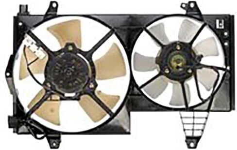Engine Cooling Fan Assembly 1PC Replaces 30623066, 30822035 Compatible with Volvo S40 2004 2000 2001 2002 2003 Compatible with Volvo V40 2004 2000 2001 2002 2003 in Saudi Arabia