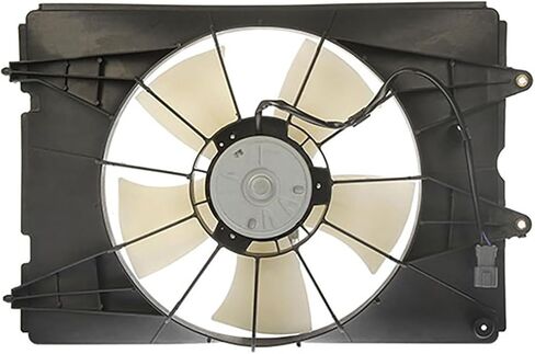 Engine Cooling Fan Assembly 1PC Replaces 19015RJEA01, 19020RJEA01 Compatible with Ridgeline 2006 2007 2008 in Saudi Arabia