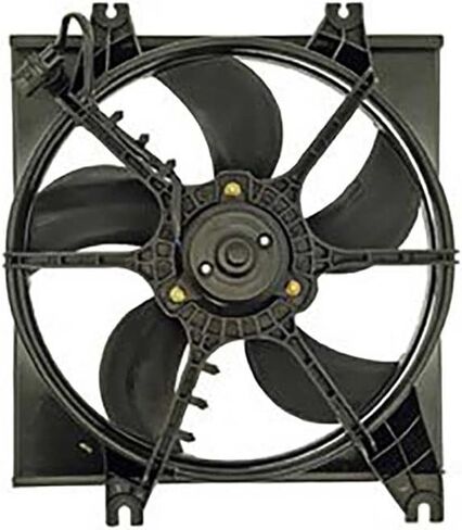 Engine Cooling Fan Assembly 1PC Replaces 2523125000, 2535025000 Compatible with Dodge Verna 2004 2005 Compatible with Hyundai Accent 2000 2004 2005 2001 2002 2003 in Saudi Arabia