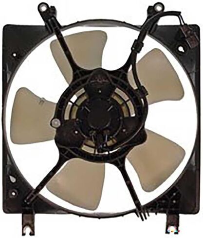 Engine Cooling Fan Assembly 1PC Replaces MB906062, MB924137 Compatible with Mitsubishi Eclipse 1995-1999 Compatible with Chrysler Sebring 1995-1999 Compatible with Dodge Avenger 1995-1999 in Saudi Arabia