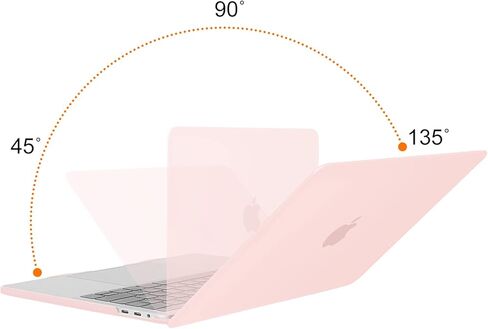 حافظة MOSISO متوافقة مع جهاز MacBook Pro 13 بوصة M2 2024-2016 A2338 M1 A2251 A2289 A2159 A1989 A1708 A1706، غطاء بلاستيكي صلب وغطاء لوحة مفاتيح وواقي شاشة وحقيبة وحقيبة مع حقيبة صغيرة، وردي طباشيري ووردي in Saudi Arabia