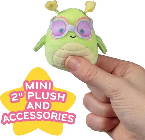 Squishmallows Squishville Series 12 Mini Mystery Plush (3 Pack) Official Jazwares Plush - Collectible Soft & Squishy Blind Capsules - Stocking Stuffer Gift for Boys, Girls & Kids in Saudi Arabia