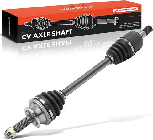 A-Premium CV Axle Shaft Assembly - Compatible with Hyundai Santa Fe 2001 2002 2003 2004, 2.4L 2.7L - Front Left Driver Side, Replace# 4950026310, 4950026311 in Saudi Arabia