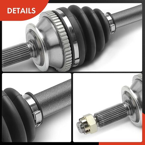 A-Premium CV Axle Shaft Assembly - Compatible with Hyundai Santa Fe 2001 2002 2003 2004, 2.4L 2.7L - Front Left Driver Side, Replace# 4950026310, 4950026311 in Saudi Arabia
