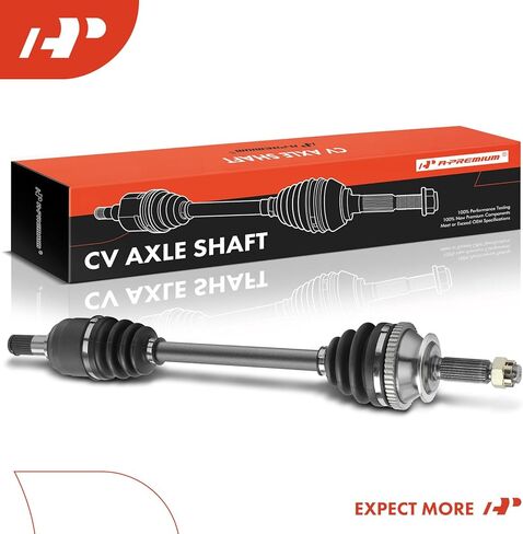 A-Premium CV Axle Shaft Assembly - Compatible with Hyundai Santa Fe 2001 2002 2003 2004, 2.4L 2.7L - Front Left Driver Side, Replace# 4950026310, 4950026311 in Saudi Arabia