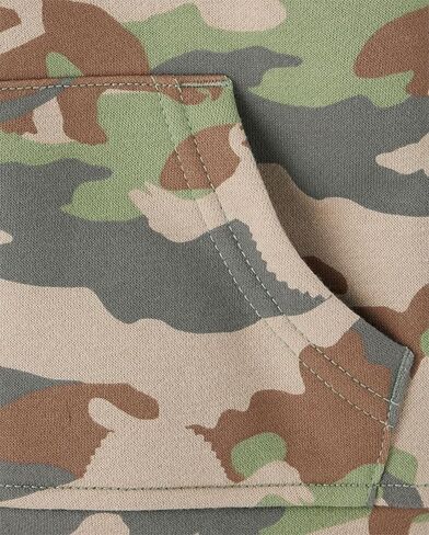 The Children's Place Baby Boys' and Toddler Long Sleeve, Sherpa Lined, Zip-Front Hoodie Sweatshirt, Tidal, 4T in Kuwait