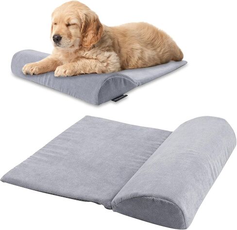 Dog Pillow Dog Calming Pillow for Small Dog & Cat Sleep Dog Neck Pillow for Joint Relief Sleeping Improve Anxiety Relief Pet Pillow with High Resilience Sponge in Saudi Arabia