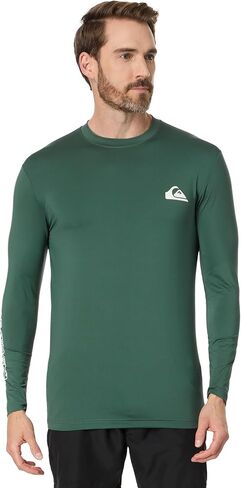 تيشيرت Quiksilver Everyday Surf بأكمام طويلة أبيض/أبيض 3XL in Saudi Arabia