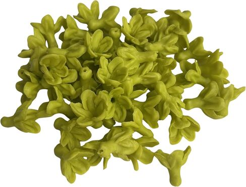 50 PCS Pakalana 03 Cowslip Creeper Flower Clay Beads for Jewelry Making DIY Craft Supplies in Saudi Arabia