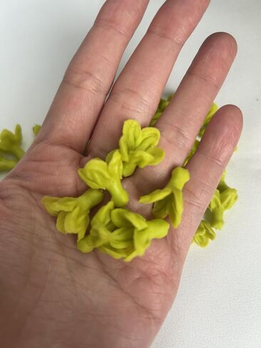 50 PCS Pakalana 03 Cowslip Creeper Flower Clay Beads for Jewelry Making DIY Craft Supplies in Saudi Arabia