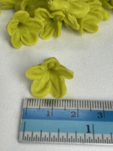 50 PCS Pakalana 03 Cowslip Creeper Flower Clay Beads for Jewelry Making DIY Craft Supplies in Saudi Arabia