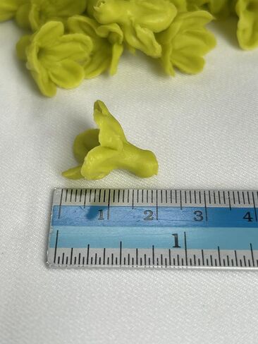 50 PCS Pakalana 03 Cowslip Creeper Flower Clay Beads for Jewelry Making DIY Craft Supplies in Saudi Arabia