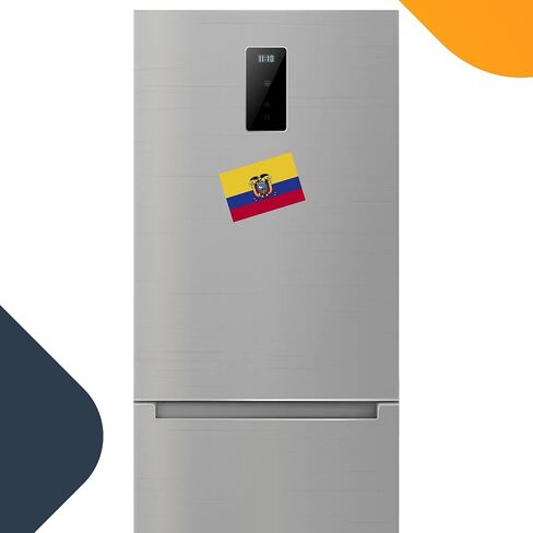 Magnet Me Up Ecuador Ecuadorian Flag Car Magnet Decal, 4x6 Inches, Heavy Duty Automotive Magnet for Car, Truck SUV in Saudi Arabia