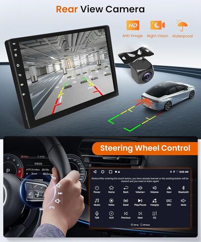 2G+64G Carplay for Mercedes Benz E Class CLS W211 E200 CLS E320 E350 E500 W219 E220 E300 E240 2002-2010, Rimoody Android 13 Car Stereo Radio 9‘’ Touchscreen Android Auto GPS WiFi BT FM/RDS Camera in Saudi Arabia