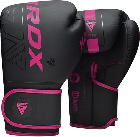 RDX Women Boxing Gloves Sparring Muay Thai, Premium Maya Hide Leather, Kara Patent Pending, Kickboxing MMA Training, Punch Bag, Focus Mitts Pads Double end Ball Punching Workout in Kuwait