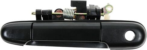 TRQ Left and Right Exterior Door Handle Set Drivers Side Compatible with 1992-1995 Toyota Paseo 1991-1994 Tercel in Saudi Arabia