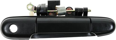 TRQ Left and Right Exterior Door Handle Set Drivers Side Compatible with 1992-1995 Toyota Paseo 1991-1994 Tercel in Saudi Arabia