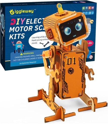 مجموعة الروبوتات الجذعية للأطفال من سن 8 إلى 12 عامًا، مجموعة العلوم الروبوتية الذكية التفاعلية للتحكم الصوتي للأطفال من سن 8 إلى 12 عامًا، لعشاق العلوم والتكنولوجيا in Kuwait