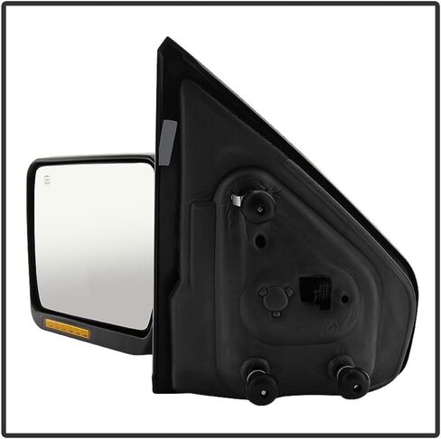 ACANII-For 2004 2005 2006 Ford F150 الطراز الأصلي مرآة جانبية لعرض الحرارة مع إشارة LED لاستبدال جانب السائق in Saudi Arabia