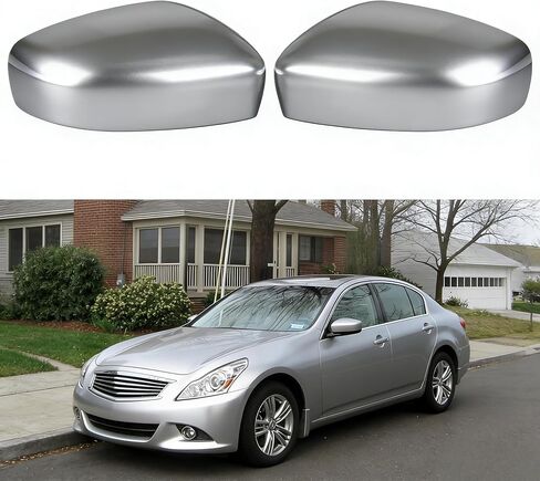 أغطية غطاء مرآة جناح الباب لسيارة Infiniti G37 2008-2013، G25 2011-2012، Q40 2015، Q60 2014-2015 (أبيض) in Kuwait