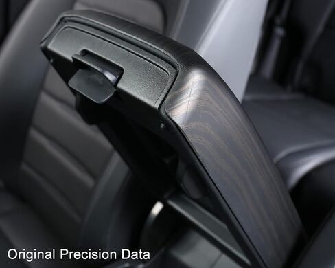 For Honda CRV 2023 2024 2025 Rear Seat Air Outlet Cover, Sporty Central Control Armrest Air Vent Protector for CR-V LX, EX, EX-L, Sport Hybrid, Sport-L Hybrid, Sport Touring Hybrid- Carbon Fiber Grain in Kuwait