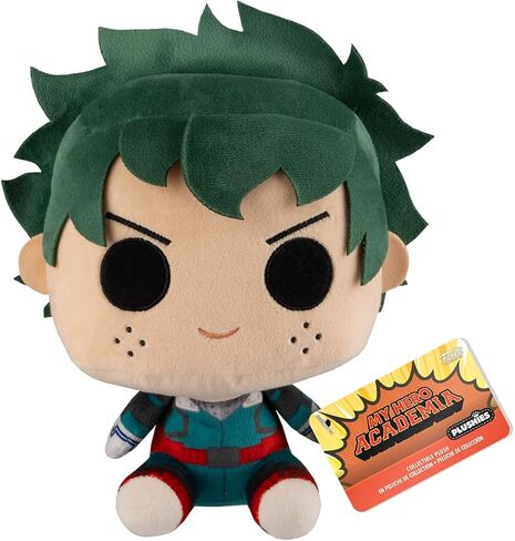 Funko POP! Plush: MHA - Deku - My Hero Academia - Collectable Soft Plush - Birthday Gift Idea - Official Merchandise - Stuffed Plushie for Kids and Adults - Ideal for Anime Fans in Saudi Arabia