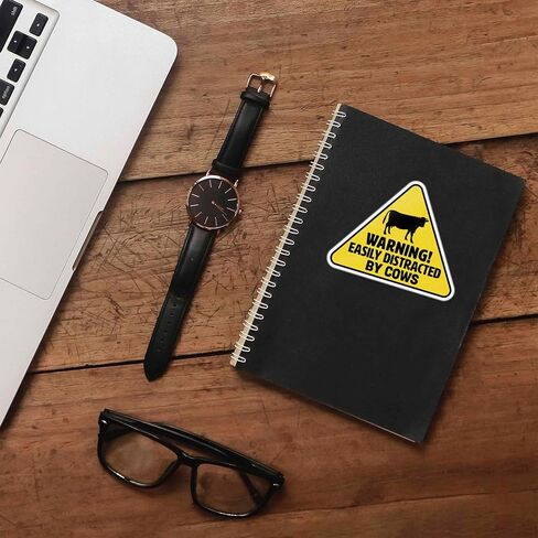 ملصق يمكن تشتيت انتباه الأبقار بسهولة لزجاجة مياه هيدروفلسك - ملصق كمبيوتر محمول مقتبس من مزرعة مضحكة - هدية للفتيات الريفيات in Saudi Arabia