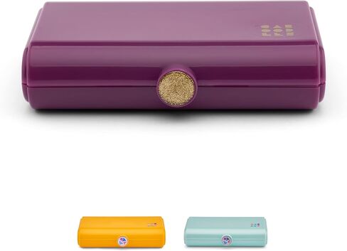 Caboodles Take It Tote, Pink, Makeup Travel Case with Large Built-In Mirror, Mint Auto-Open Tray, Snap-Tight Lid, Ideal for Quick Touch Ups On The Go in Saudi Arabia