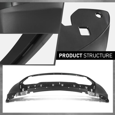 G-PLUS Front Lower Bumper Cover, Compatible with Jeep Grand Cherokee 2014-2022, 68262001AA in Saudi Arabia