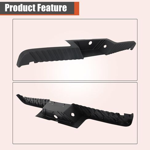 labwork Black Plastic Rear Bumper Step Pad without Auto Park Sensors Hole Replacement for F250 F350 F450 Super Duty 2008-2016 DC3Z17B807CA in Saudi Arabia