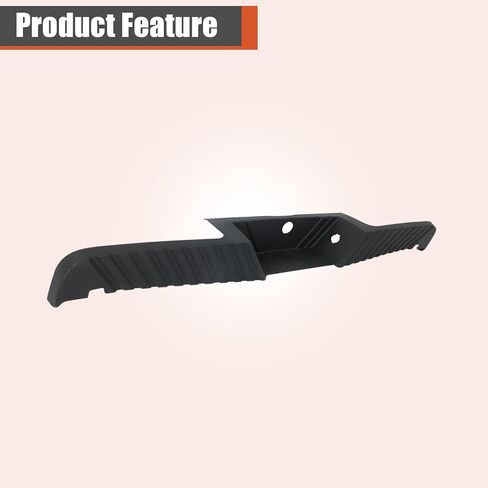 labwork Black Plastic Rear Bumper Step Pad without Auto Park Sensors Hole Replacement for F250 F350 F450 Super Duty 2008-2016 DC3Z17B807CA in Saudi Arabia