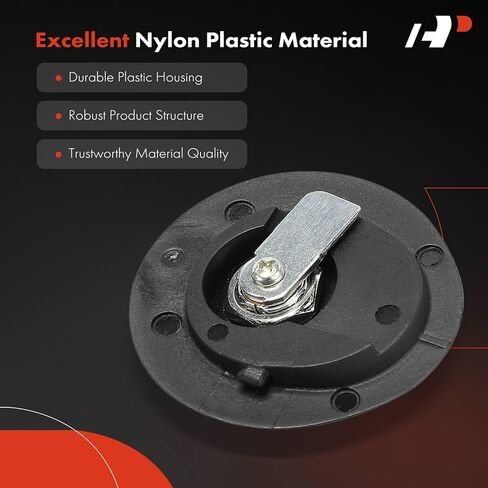 A-Premium Fuel Tank Cap Compatible with Ford Vehicles - EcoSport 2018-2022, Escape 2017-2019, Mustang 2016-2023, Gas Door Latch in Saudi Arabia