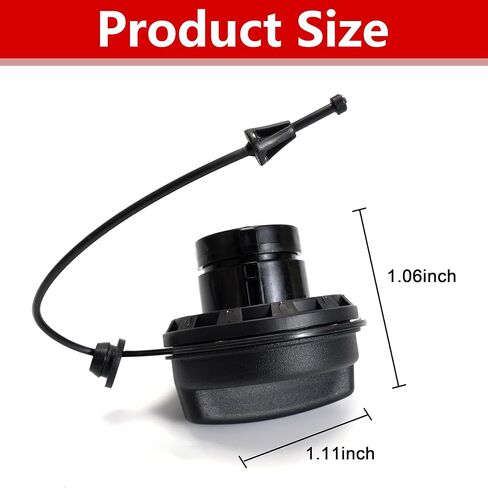Gas Cap Fuel Tank Cap for Ford F-150 2000-2004 for Lincoln Navigator 2000-2004 Fuel Tank Filler Cap Part Number XU5Z-9030-MA 1Pcs Black in Saudi Arabia
