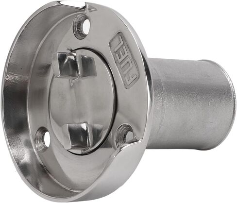 Aramox Boat Fuel Filler, 1.5in Boat Deck Filler with Fill Gas Fuel Stainless Steel for Marine Yachts RVs Trucks Trailers in Saudi Arabia