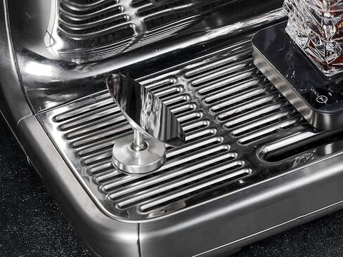 Espresso Shot Mirror for all Bottomless Portafilters Stainless steel mirror surface and magnetic adjustable base The espresso accessories is Observing coffee flow rate and channel effects in Saudi Arabia