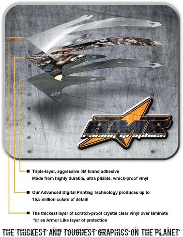مجموعات الملصقات المخصصة من AMR RACING لـ Can-Am Ryker 600 و900 وSport وRally: مجموعة الرسومات تناسب (2019-2025) شارات Ryker المميزة: Tune in - Red in Saudi Arabia
